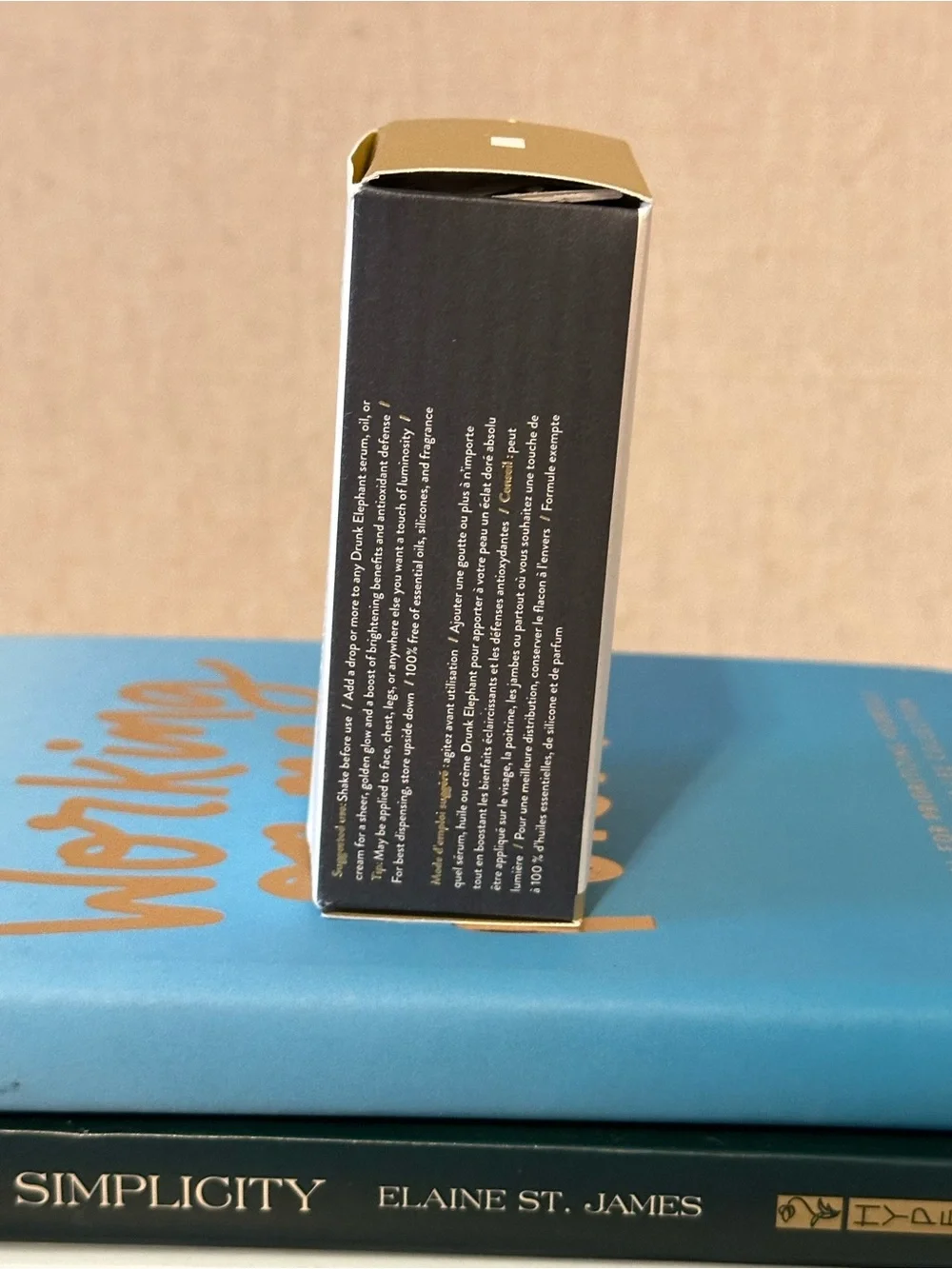 Drunk Elephant B-Goldi Bright Drops — White & Gold